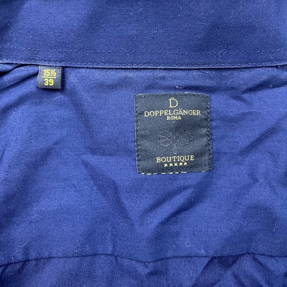 Doppelganger Roma Button Down Shirt N210-13 - Picture 4 of 10